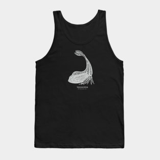 Y-Horned Treehopper Bug with Common and Scientific Names Tank Top